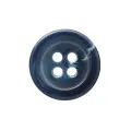 Пуговица мужская костюмная 543294/4 24 (5422 синий/глянц.), 100 шт