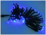 Уличная гирлянда 24V Laitcom Legoled 75 синих LED ламп, 10 м, черный каучук, соединяемая, IP54, Laitcom LL75-1-1B