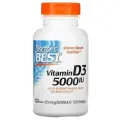 Doctor's Best, витамин D3, 125 мкг (5000 МЕ), 720 мягких таблеток