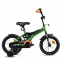 Двухколесный велосипед 14 Rocket Phoenix для мальчика, ножной тормоз. цвет зеленый. На рост 105 - 120 см.