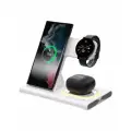 Беспроводное зарядное устройство/подставка XJCX S80, для смартфонов Samsung, белый