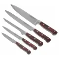 Набор ножей,Atlantis, 6 предметов темное дерево, 24200-NKS02