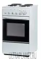 Электрическая плита Лада Nova AE 14027, 4 конфорки, белая, ящик для посуды
