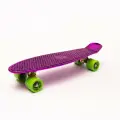 Пенниборд 56 х 15 см, колеса PU 60 х 45 мм, алюминиевая подвеска, цвет фиолетовый 7161998