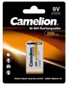 Аккумулятор Camelion 9V-250mAh Ni-Mh BL-1, 5014