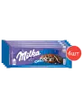 Молочный шоколад Милка мммах с ванилью и печеньем Орео, 253г 4шт
