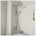 Душевая система Milardo Rora RORSB4FM06 с тропическим душем глянцевый хром