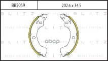 Колодки тормозные барабанные NISSAN Almera/Primera 99-> Blitz арт. BB5059