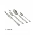 Набор столовых приборов, 24 предмета на 6 персон. Lenardi. Подарочная упаковка. Нержавеющая сталь.