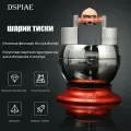 Ювелирные тиски Dspiae AT-SV, сталь, ширина 78 см, цвет красный/серебристы