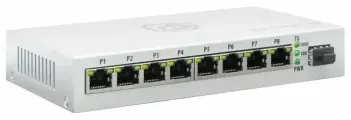 Коммутатор SNR SNR-S1908-1GS (L2) 8x100Мбит/с 1SFP неуправляемый