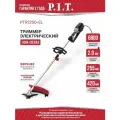 Триммер садовый электрический P.I.T. PTR1250-EL (1600Вт, 6800 об/мин, ремень, разъем. штанга, нож+леска)