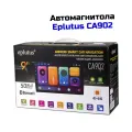 Автомагнитола c встроенным монитором Eplutus Mod: CA902 Andr (I31315AVT) 2-Din, на базе Android 12, 9 OLED HD сенсорный, 1280x720Р, Wi-Fi, USB, Blue