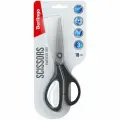 3 шт. Ножницы Berlingo Easycut 350, 18см, серые, эргономичные ручки, мягкие вставки, европодвес