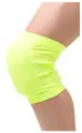 Наколенники с формованной чашкой SOLO NK1 - жёлтый неон - размер S