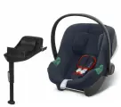 Детское автокресло Cybex Aton B2 i-Size с isofix базой One i-Size, цвет Bay Blue, группа 0+, с рождения до 12 мес, с 0 до 13 кг