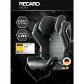 RECARO AXION 1 Gallant Grey, от 3 до 12 лет или от 100 до 150 см с креплением Isofix группа 2/3