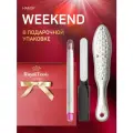 ROYAL TOOLS Маникюрный набор Weekend. пилка для ногтей с запаивающим эффектом, карандаш пушер масло для кутикулы, терка для ног с силиконовой вставкой, подарочный набор для женщин