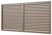 Решетка Era П60120Р дуб вентиляционная, профиль ПВХ, 600х1200, дуб