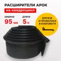 Расширители арок на квадроцикл - 95 мм 5 метров, полный комплект