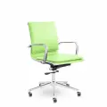 Офисное кресло UTFC СН-301 кайман комфорт Н хром СР S-0406 Фисташковое