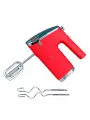 Миксер MARTA MT-MX1516A, ручной, 5 скоростей, красный, 800 Ватт