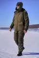Костюм Вожак Фаворит, Исландия, зимний, мужской, размер 56-58, рост 170-176, оливково-зелёный