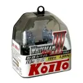 Лампа автомобильная галогенная KOITO Whitebeam III H3c 4000K 12V 55W (100W) H3/H3C 4000K 2 шт.