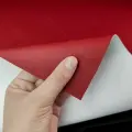 Экокожа Орегон Красный самоклеящаяся - 1мм - 1м*1,4м.