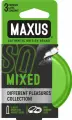 Презервативы в железном кейсе MAXUS Mixed - 3 шт, Maxus