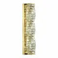 Настенный светильник Odeon Light Straza 4999/15WL, LED, 15 Вт, металл, хрусталь, золотой