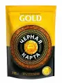 Растворимый кофе Черная карта, Gold, арабика, средняя обжарка, сублимированный, 285 гр