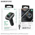 Автомобильный FM-трансмиттер Borofone BC38, с поддержкой PD20W, QC3.0, BT