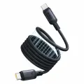 Кабель Baseus PicoGo Magnetic Liquid Silicone Fast Charging Cable USB-C to USB-C 240W 1m Cosmic Black (P10376800121-00)