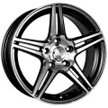 Колесный диск LS Wheels LS770 6.5х15/5х100 D57.1 ET38, 9.3 кг, BKF