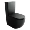 Унитаз-компакт напольный Ceramicanova Metropol CN4001TMB смыв торнадо, матовый черный