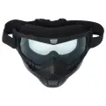 Маска Torso с дефлектором черный/прозрачный