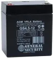 Аккумуляторная батарея General Security GS4.5-12 12В 4.5 А·ч