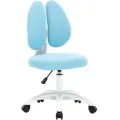 Детское кресло Kids 103 Everprof белый, голубой, ткань, пластик, мягкое сиденье, без подлокотников