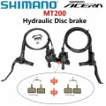 Велосипедный гидравлический дисковый тормоз Shimano MT200