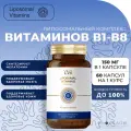 Liposomal Vitamins Липосомальный комплекс витаминов группы B для нормализации работы нервной системы (B1-B8), 60 капсул