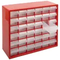 Органайзер пластиковый с выдвижными ячейками Gamma ОМ-036 красный