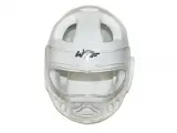 Шлем для тхеквондо с маской. Цвет белый. Размер XL. ZTT-001XL-Б