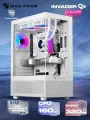 Корпус Invader Q8 + закаленное стекло, ATX, Micro-ATX, Mini-ITX