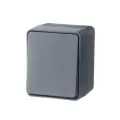5 шт. Systeme Electric AtlasDesign Profi54 Наруж Антрацит Переключатель 1-клавишный 10 АХ, ATN544061