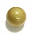Мяч CHACOTT призма 17 см цв. Золото с блестками.(цв.599)