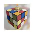 Игрушка на елку Кубик Рубика, фарфор