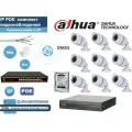 Полный готовый DAHUA комплект видеонаблюдения на 9 камер 4мП (KITD9IP100W4MP_HDD1Tb)