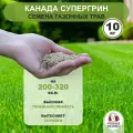 Семена газонной травы Нетипичный фермера Канада Супергриин, износостойкий, 10кг