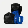 Боксерские перчатки 12 oz CLIFF 222 (PU) цвет: синий, перчатки бокс.